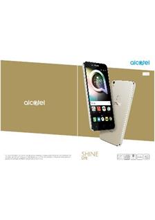 Alcatel Shine Lite manual. Tablet Instructions.