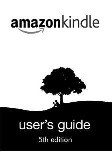 Amazon Kindle Keyboard manual. Tablet Instructions.