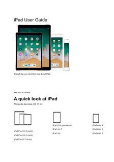 Apple Ipad 6th Generation User Manual Apple Ipad 6th Generation User Manual