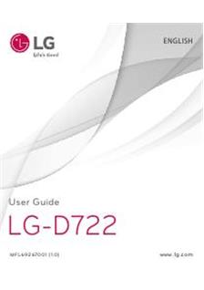 LG 3GS manual. Tablet Instructions.