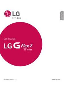 LG G Flex 2 manual. Tablet Instructions.
