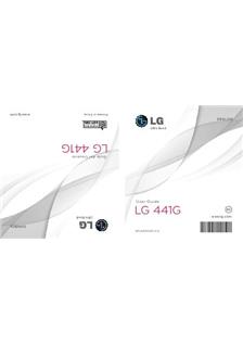 LG 441G manual. Tablet Instructions.