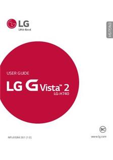 LG G Vista 2 manual. Tablet Instructions.