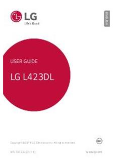 LG Solo manual. Tablet Instructions.