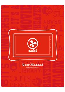 Nabi Nabi 2 manual. Tablet Instructions.