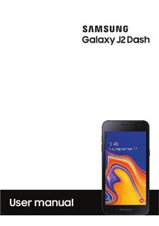 Samsung Galaxy J2 Dash manual. Tablet Instructions.