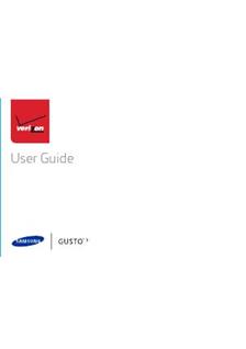 Samsung Gusto 3 manual. Tablet Instructions.
