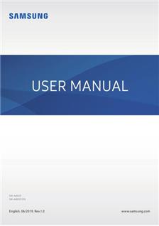 Samsung Galaxy A80 manual. Tablet Instructions.