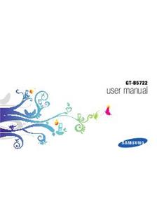 Samsung GT B5722 manual. Tablet Instructions.