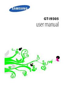 Samsung Galaxy S3 LTE manual. Tablet Instructions.