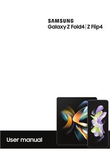 Samsung Galaxy Z Flip 4 manual. Tablet Instructions.