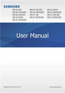 Samsung Galaxy J7 (2016) manual. Tablet Instructions.