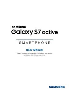 Samsung Galaxy S7 Active manual. Tablet Instructions.