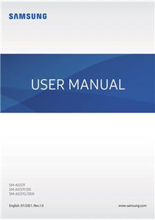 Samsung Galaxy A03s manual. Tablet Instructions.