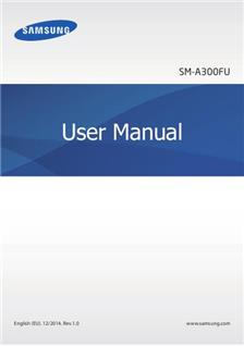 Samsung Galaxy A3 (2015) manual. Tablet Instructions.