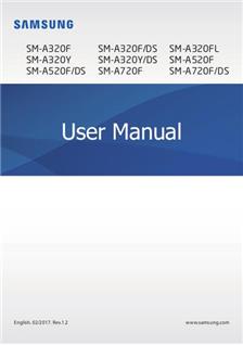 Samsung Galaxy A7 (2017) manual. Tablet Instructions.