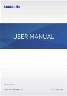 Samsung Galaxy A41 manual. Tablet Instructions.