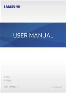Samsung Galaxy A7 manual. Tablet Instructions.