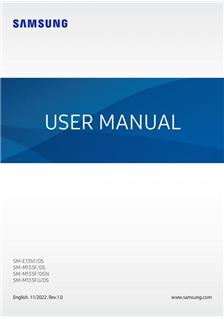 Samsung Galaxy M13 manual. Tablet Instructions.
