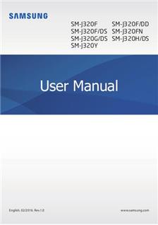 Samsung Galaxy J3 (2016) manual. Tablet Instructions.