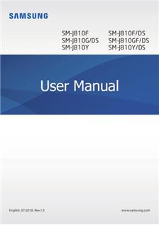 Samsung Galaxy J8 manual. Tablet Instructions.
