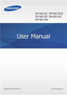 Samsung Galaxy Note 4 manual. Tablet Instructions.