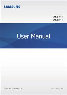 Samsung Galaxy Tab S2 (2018) manual. Tablet Instructions.