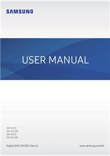 Samsung Galaxy Tab S9 FE manual. Tablet Instructions.