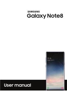 Samsung Galaxy Note 8 manual. Tablet Instructions.