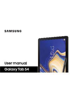 Samsung Galaxy Tab S4 manual