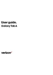 Samsung Galaxy Tab A 8.0 (2015) manual. Tablet Instructions.